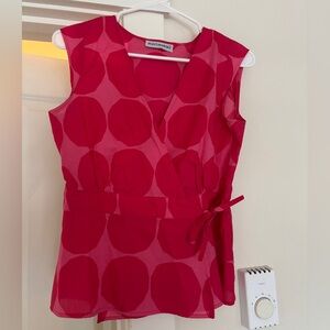 Marimekko wrap top